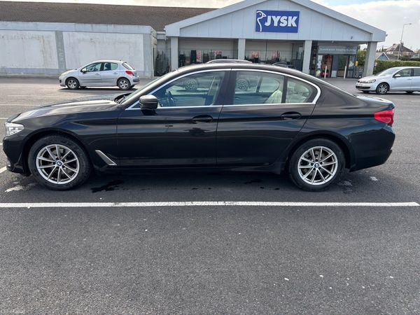 BMW 5-Series Saloon, Diesel, 2019, Black