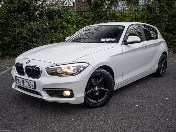 BMW 1-Series Hatchback, Diesel, 2016, White