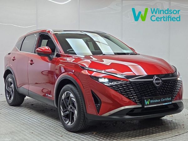 Nissan Qashqai MPV, Petrol Hybrid, 2025, Red