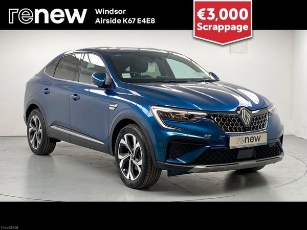 Renault Arkana Hatchback, Petrol, 2024, Blue