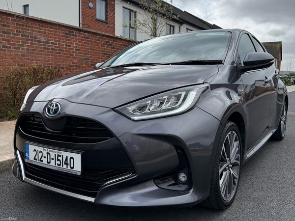 Toyota Yaris Hatchback, Petrol Hybrid, 2021, Grey