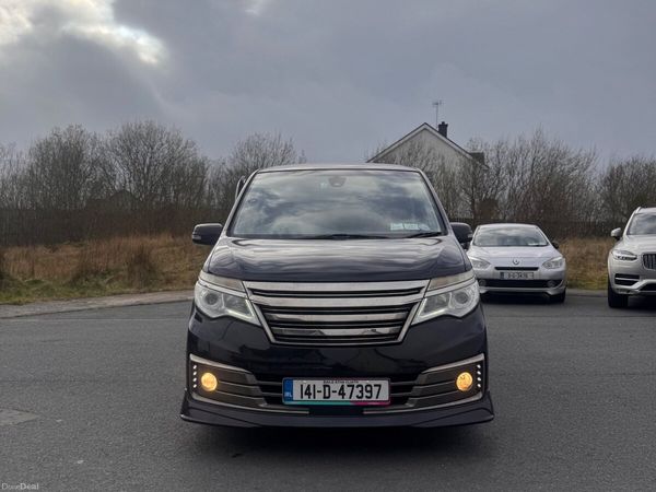Nissan Serena MPV, Petrol Hybrid, 2014, Black