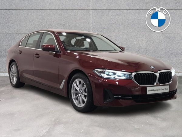 BMW 5-Series Saloon, Diesel, 2023, Red