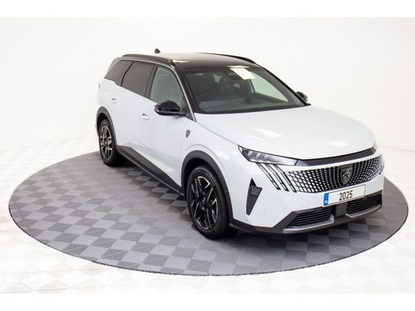 Peugeot 5008 SUV, Petrol Hybrid, 2025, White