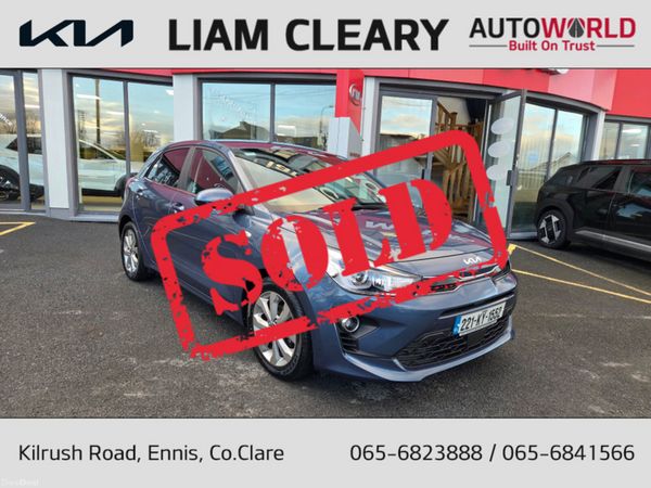 Kia Rio Hatchback, Petrol, 2022, Blue