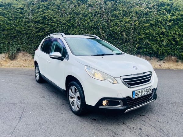 Peugeot 2008 Hatchback, Petrol, 2015, White