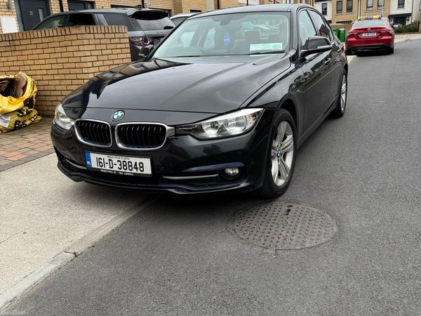 BMW 3-Series Saloon, Diesel, 2016, Black