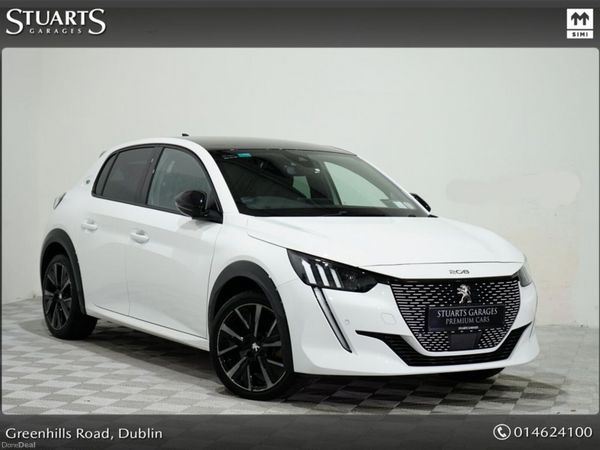 Peugeot 208 Hatchback, Electric, 2023, White
