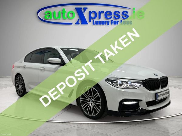 BMW 5-Series Saloon, Diesel, 2017, White