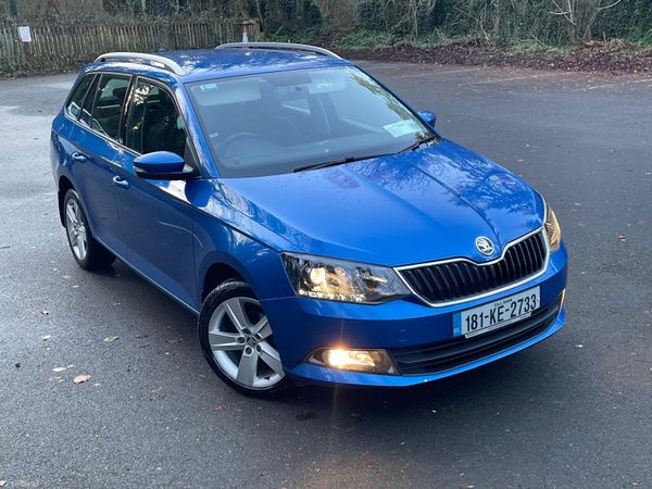 Skoda Fabia Estate, Petrol, 2018, Blue