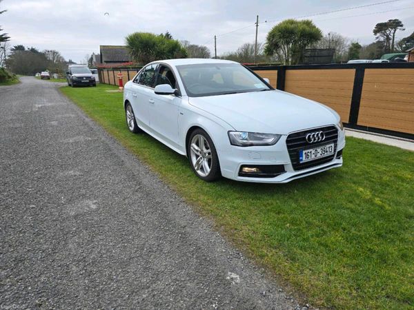 Audi A4 Saloon, Diesel, 2016, White