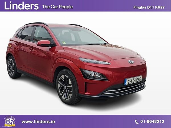 Hyundai KONA MPV, Electric, 2022, Red