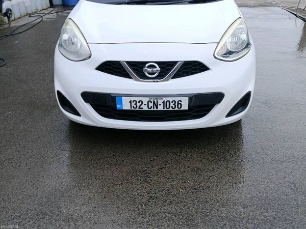 Nissan Micra Hatchback, Petrol, 2013, White