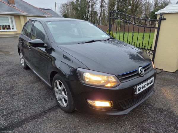 Volkswagen Polo Hatchback, Diesel, 2012, Black