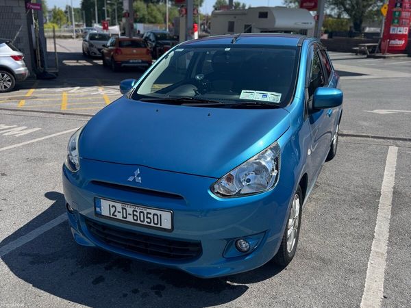 Mitsubishi Mirage Hatchback, Petrol, 2012, Blue