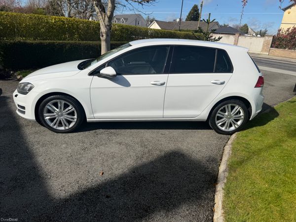 Volkswagen Golf Hatchback, Petrol, 2013, White
