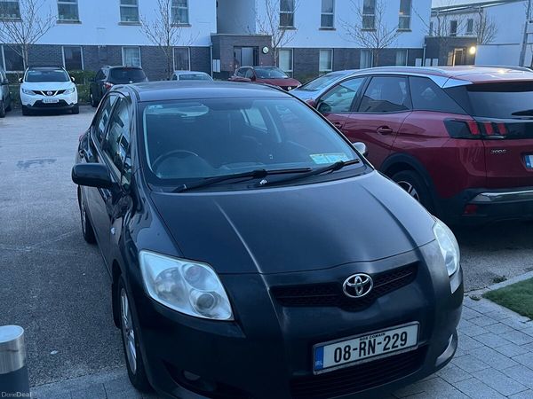 Toyota Auris Hatchback, Petrol, 2008, Black