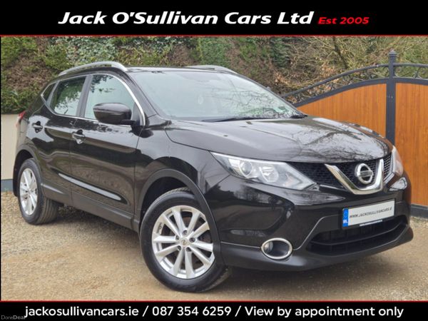 Nissan Qashqai Hatchback, Petrol, 2016, Black