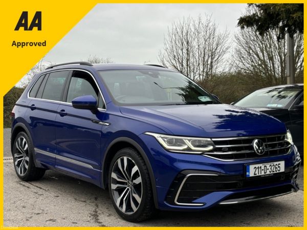 Volkswagen Tiguan SUV, Diesel, 2021, Blue