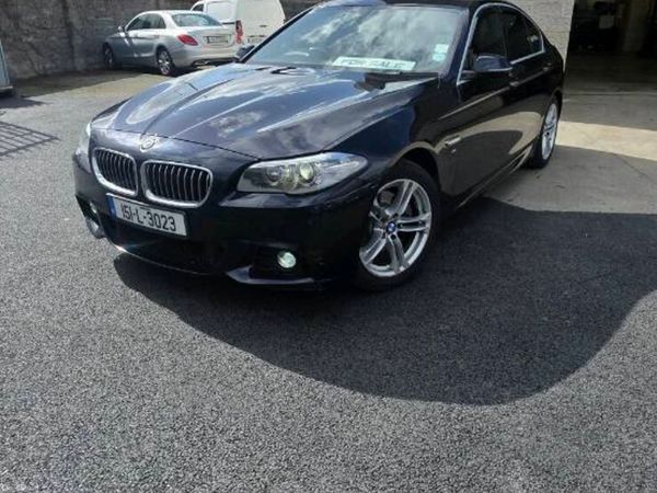BMW 5-Series Saloon, Diesel, 2015, Black