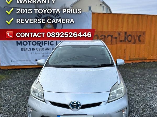 Toyota Prius Hatchback, Petrol Hybrid, 2015, Silver