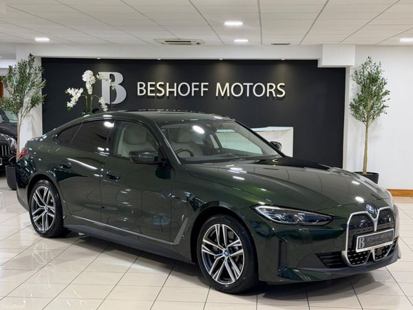 BMW i4 Coupe, Electric, 2024, Green