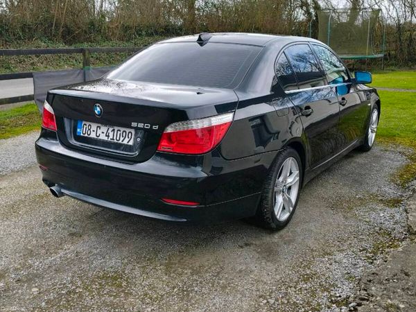 BMW 5-Series Saloon, Diesel, 2008, Black