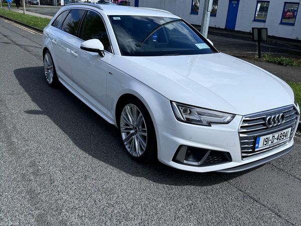 Audi A4 Estate, Diesel, 2019, White