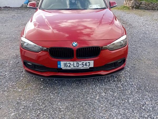 BMW 3-Series Saloon, Diesel, 2016, Red