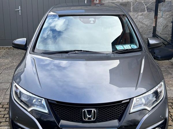 Honda Civic Hatchback, Petrol, 2017, Grey