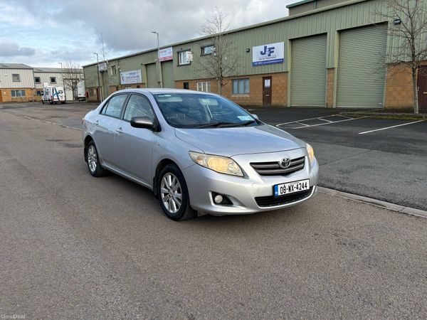 Toyota Corolla Saloon, Petrol, 2008, Silver