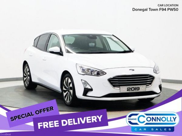 Ford Focus Hatchback, Petrol, 2019, White