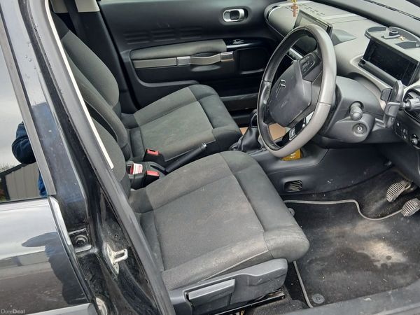 Citroen C4 Cactus Hatchback, Petrol, 2018, Black