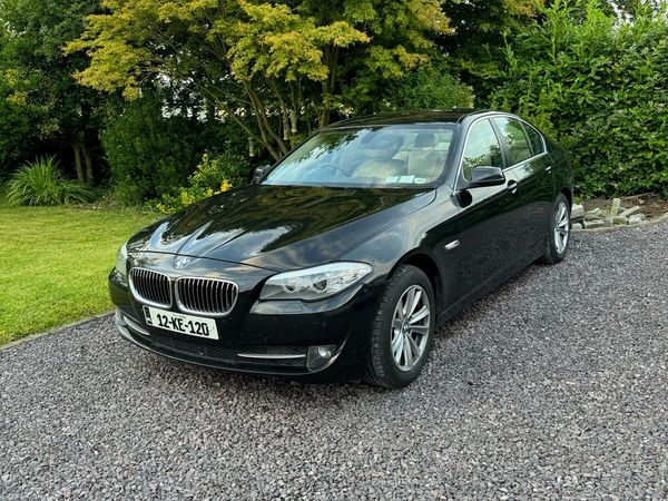 BMW 5-Series Saloon, Diesel, 2012, Black