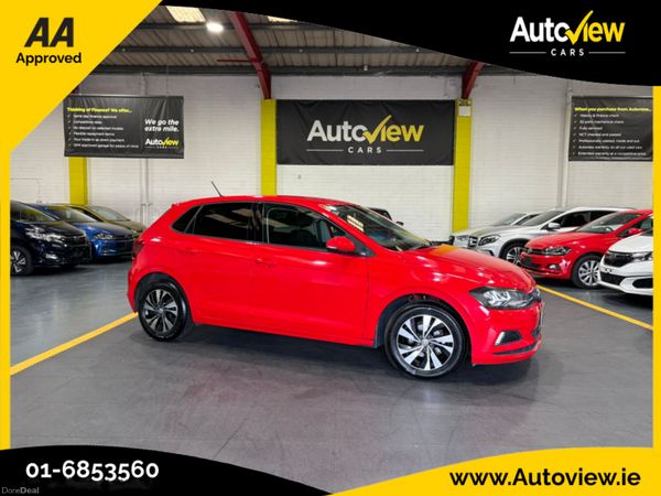Volkswagen Polo Hatchback, Petrol, 2018, Red