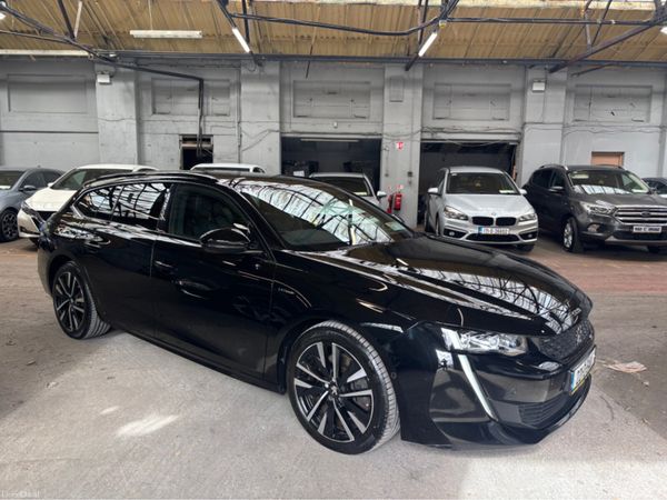 Peugeot 508 Estate, Petrol Plug-in Hybrid, 2022, Black