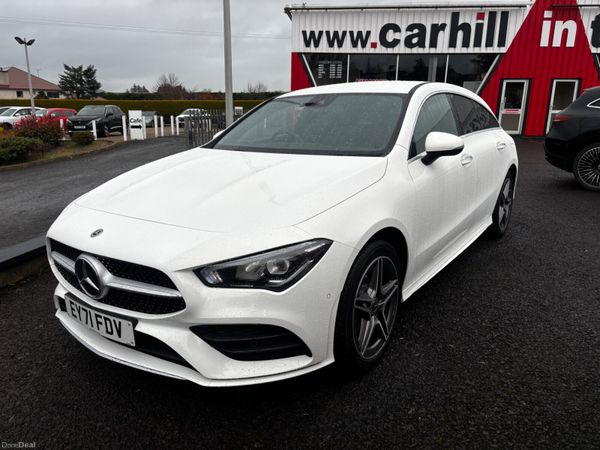 Mercedes-Benz CLA Estate, Petrol Hybrid, 2021, White