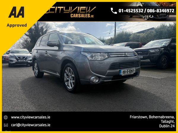 Mitsubishi Outlander Estate, Petrol Plug-in Hybrid, 2015, Grey