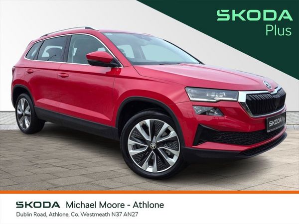 Skoda Karoq SUV, Diesel, 2023, Red
