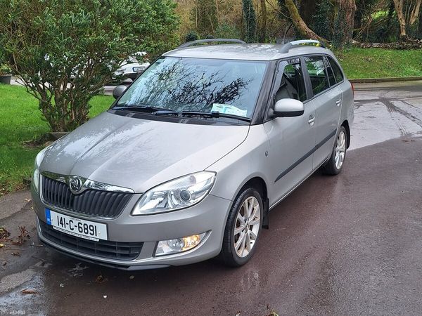 Skoda Fabia Estate, Petrol, 2014, Beige