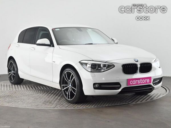BMW 1-Series Hatchback, Petrol, 2015, White