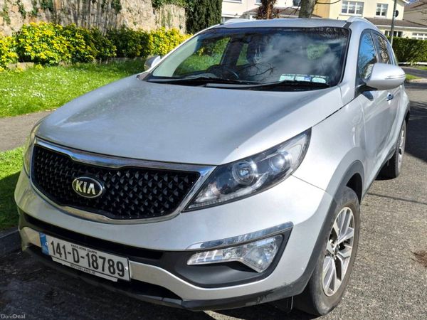 Kia Sportage SUV, Diesel, 2014, Silver