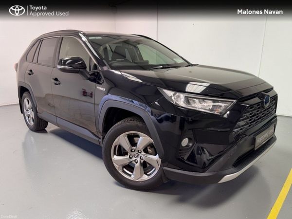 Toyota RAV4 SUV, Petrol Hybrid, 2021, Black