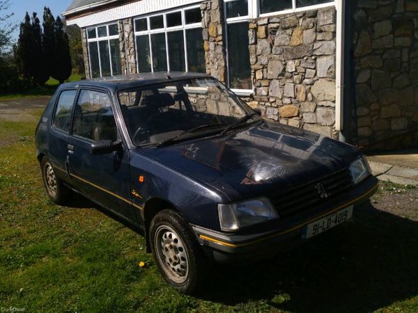 Peugeot 205 Hatchback, Diesel, 1991, Blue