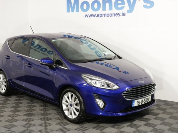 Ford Fiesta Hatchback, Petrol, 2018, Blue