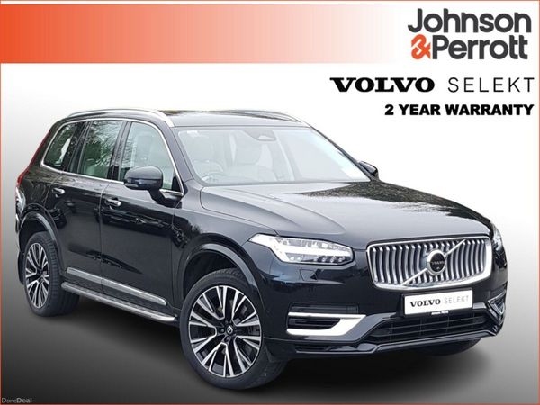 Volvo XC90 SUV, Petrol Plug-in Hybrid, 2023, Black