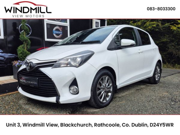 Toyota Yaris Hatchback, Petrol, 2016, White