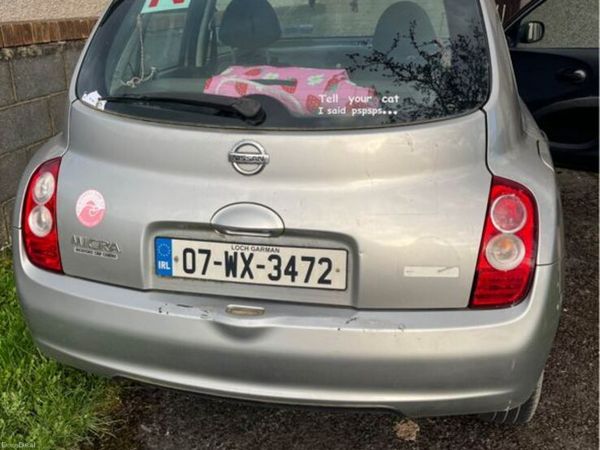 Nissan Micra Hatchback, Petrol, 2007, Silver