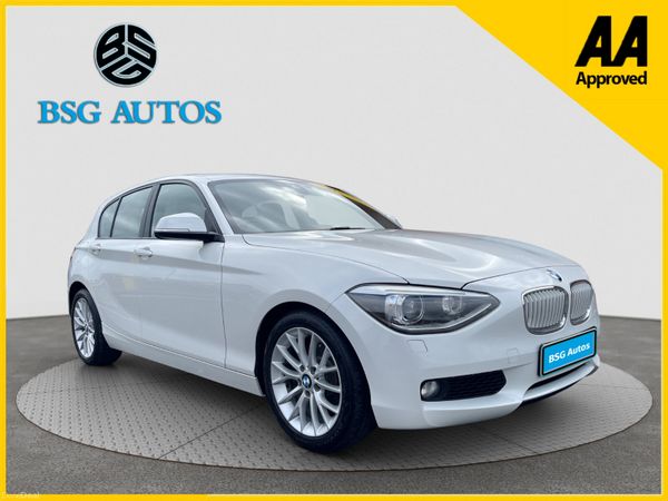 BMW 1-Series Hatchback, Petrol, 2014, White
