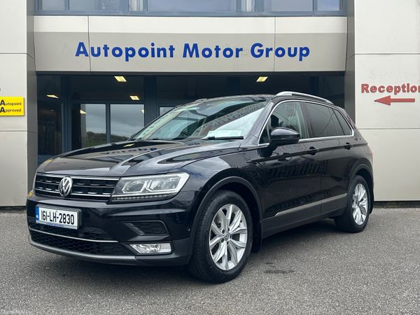 Volkswagen Tiguan SUV, Diesel, 2016, Black
